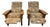 Late 20th Century Pair of Mission Style Reclining Lounge Chairs For Sale