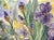 Impressionist One Giclee Print of This Original Watercolor Painting “Amethyst Iris”. Approximately 15 X 11 Inches. No Ai Was Used to Create the Original Painting. For Sale - Image 3 of 9