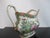 Ceramic Chinese Antique Famille Rose Heavy Porcelain Gravy Boat Pitcher For Sale - Image 7 of 9