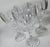 Hollywood Regency Crystal Goblets- Set of Four For Sale - Image 17 of 18