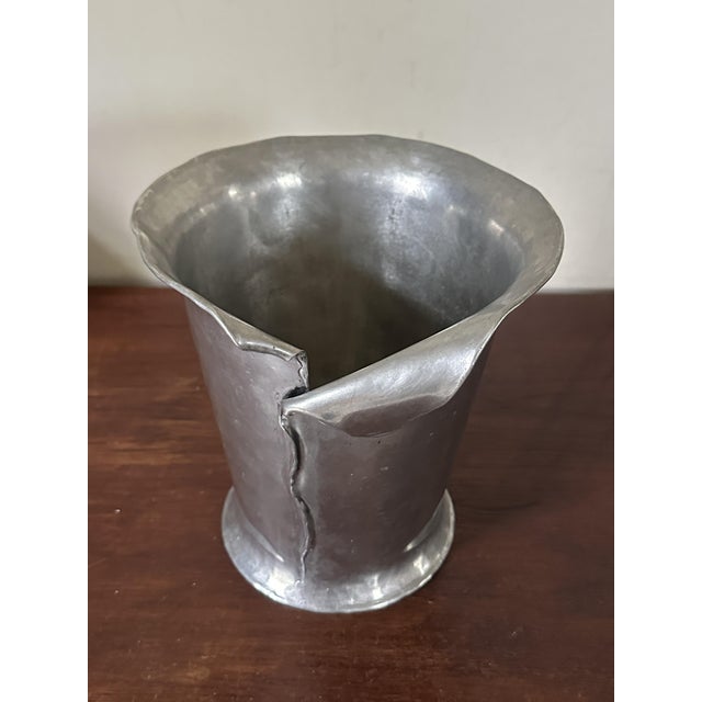 Pewter Champagne Bucket Cooler by Jean Goardere, 1970s For Sale - Image 3 of 16