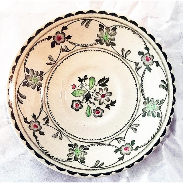 Johnson Brothers 1970s Johnson Bros 'Provence" Pattern Dinner and Salad Plates, Set of 13 For Sale - Image 4 of 8