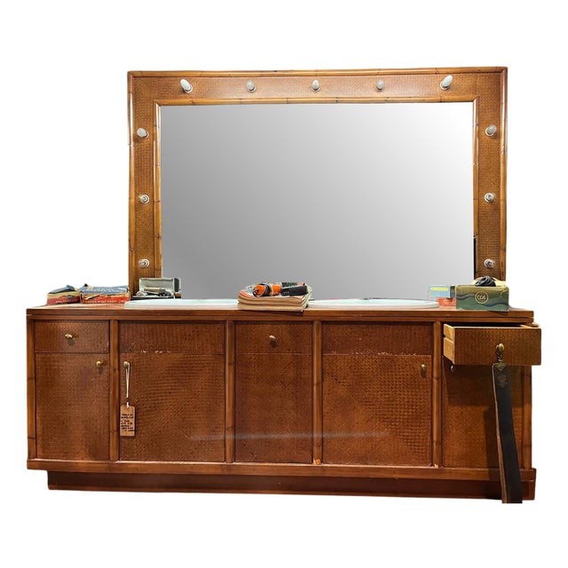 Vintage Barber Dressing Table For Sale