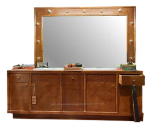 Vintage Barber Dressing Table