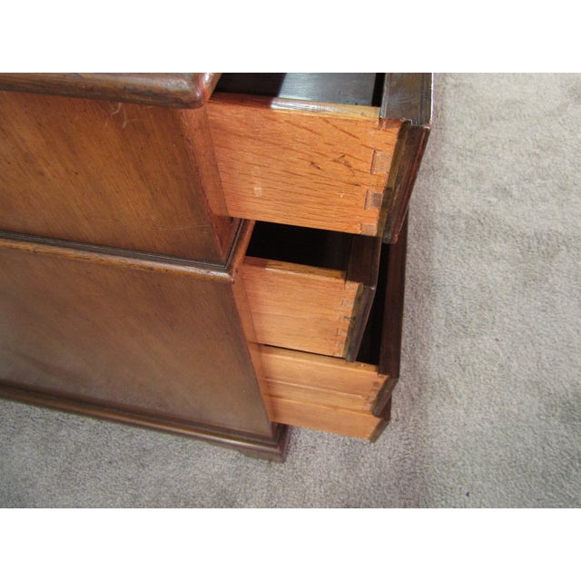 Kittinger Solid Mahogany Executives Desk For Sale - Image 6 of 10