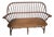 Vintage Windsor Style Spindle Back Bench Settee For Sale