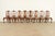 An outstanding set of eight Georgian, Chippendale, or Queen Anne style dining chairs By Kittinger, "Colonial Williamsburg"...