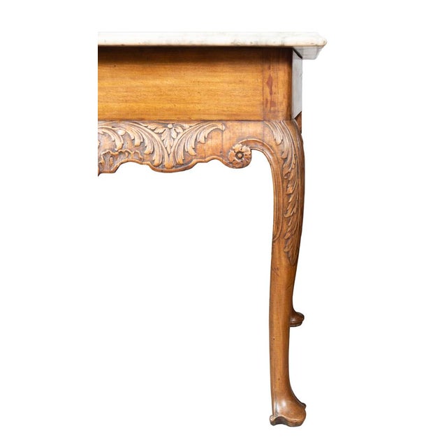 Traditional Irish Georgian Mahogany Console Table For Sale - Image 3 of 12