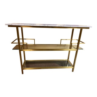 Mitchell Gold + Bob Williams Marquis Bar Cart For Sale