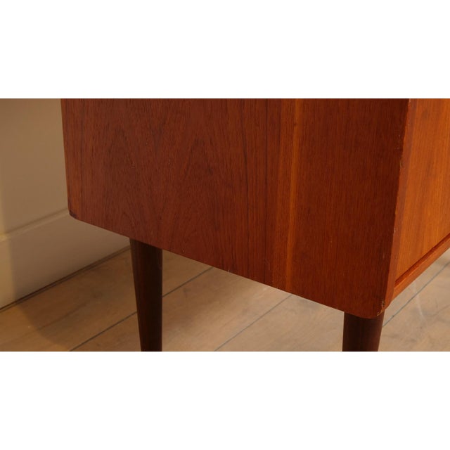 Wood Vintage Bookcase in Teak, 1960s For Sale - Image 7 of 11