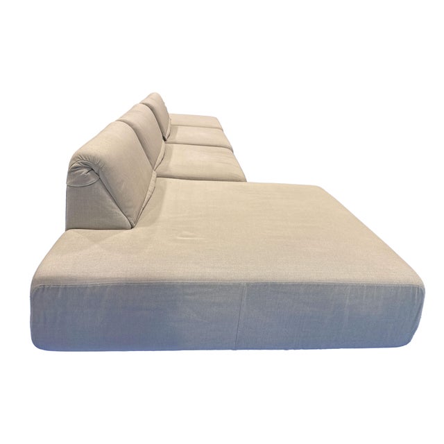 Contemporary Moroso Highlands Modular Sectional Sofa by Patricia Urquiola - 4 Piece Set For Sale - Image 3 of 12