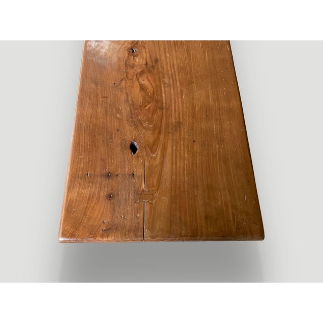 Andrianna Shamaris Mid-Century Couture Bench For Sale - Image 12 of 18
