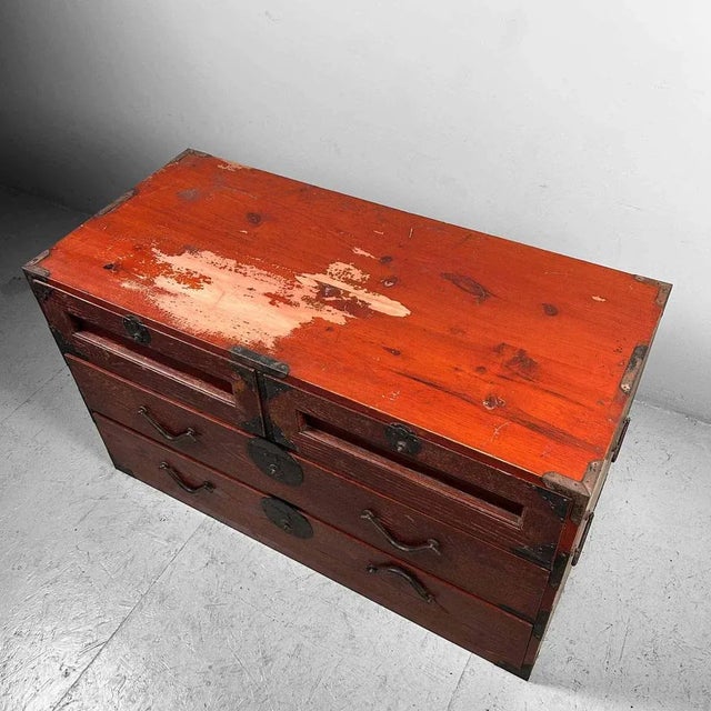 Wood Japanese Jewelry Box, 1980s For Sale - Image 7 of 11