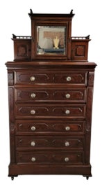 Example of Gothic Revival Dressers and Chests of Drawers