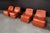 Percival Lafer Percival Lafer MP-75 Lounge Chairs w Rosewood Buckles, 1970 Brazil - Set of 4 For Sale - Image 4 of 12