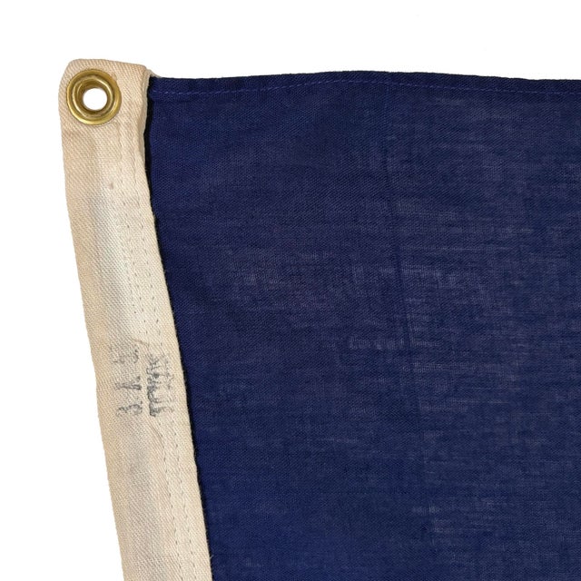 Late 20th Century Vintage Cotton State Flag of Texas For Sale - Image 5 of 5