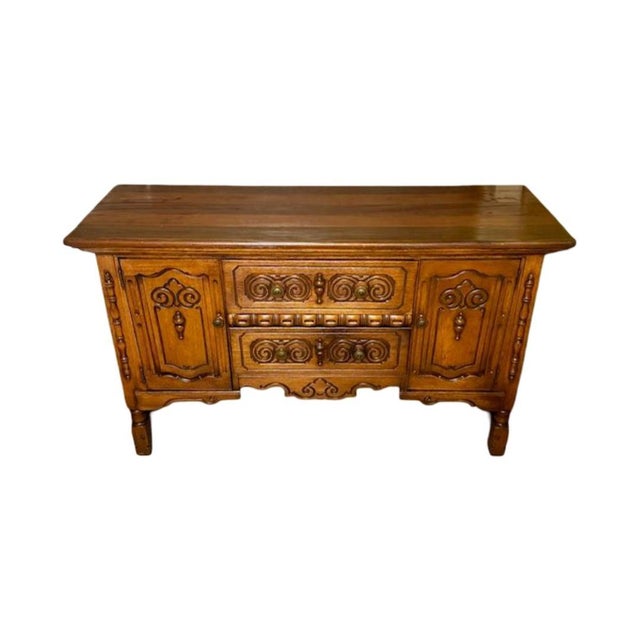 Antique c.1920's Louis XV Style Buffet / Sideboard For Sale - Image 4 of 13