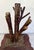 20th C. Mid Century Modern Brutalist Brutal Steel Tree Sculpture Lamp Body For Sale - Image 10 of 11