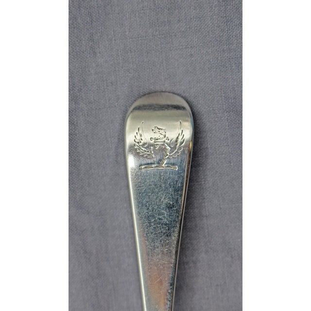 English 1810 English George III Sterling Silver Gravy Ladle For Sale - Image 3 of 4