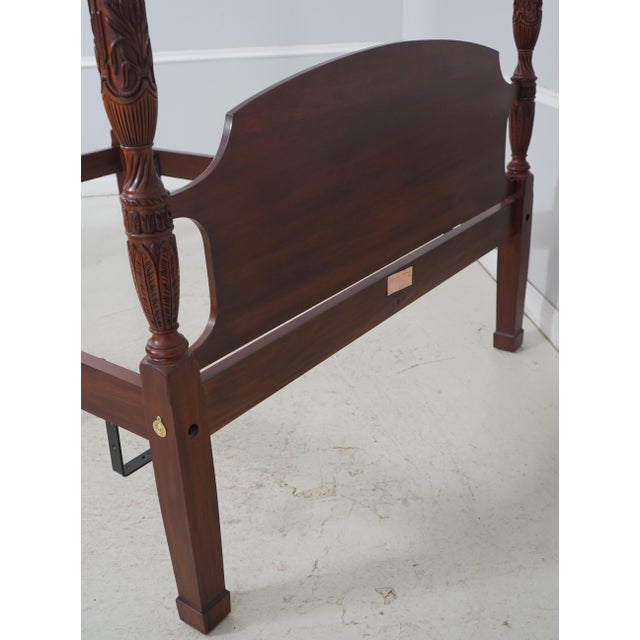 Henkel Harris Queen Size Mahogany Model 150 Poster Bed For Sale - Image 15 of 16