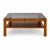 Mid-Century Modern Teak Coffee Table with Smoked Glass and Lower Shelf from Myer, 1960s For Sale - Image 9 of 9