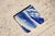 18th Century Antique 18th Century Blue and White Portuguese Tile Depicting a Foot on a Baroque Sandal For Sale - Image 5 of 9