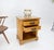 Solid Chestnut 2 Drawers Pegged Joint Honey Amber Finish Night Stands Table