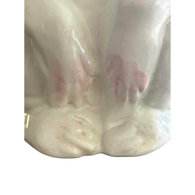 Ceramic Vintage Italian Palm Beach Style Ceramic Monkey Pitcher by r.e.m. For Sale - Image 7 of 8