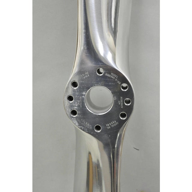 Sensenich Sensenich Fixed Pitch Polished Aluminum 76" Propeller Blade "Not Airworthy" (A) For Sale - Image 4 of 18