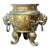 Vintage Asian Brass Dragon Cache Pot For Sale