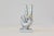 Modern Silver Peace Sign Hand Symbol Sculpture For Sale - Image 3 of 6