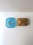 Wood Wicker Linen Jewelry Box For Sale - Image 7 of 12