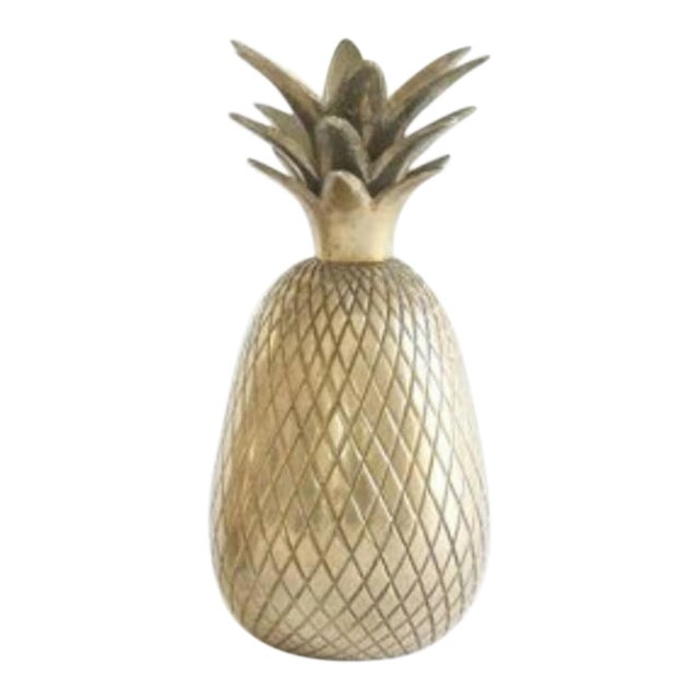 Vintage Brass Pineapple Candle Holder Chairish