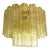 Early 21st Century Handcrafted Flush Mount in Gold with Amber Murano Glass by Simoeng for Simoeng For Sale - Image 5 of 6