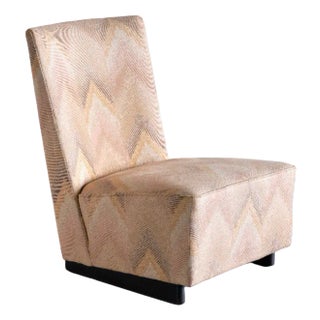 Modernist Lounge Chair with Runner Legs by Willem Penaat for Metz & Co, 1935 For Sale