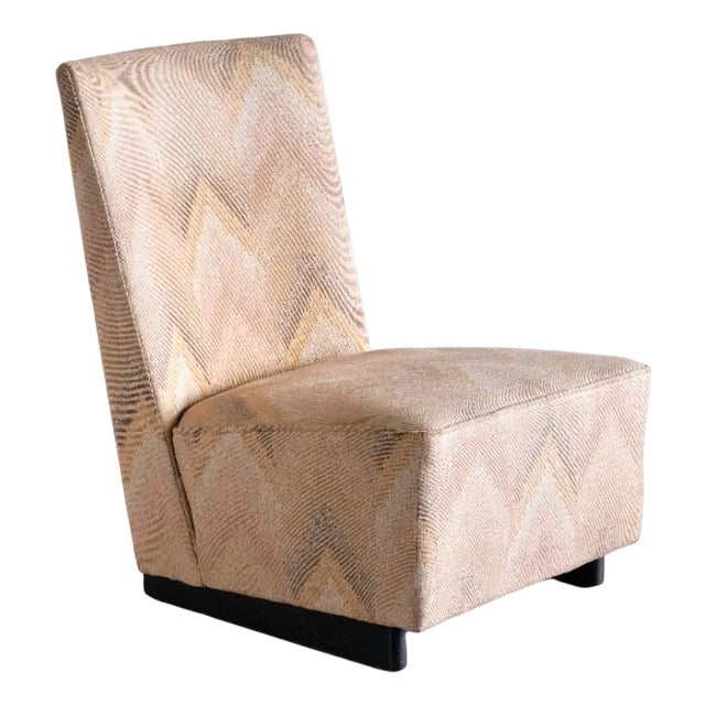 Modernist Lounge Chair with Runner Legs by Willem Penaat for Metz & Co, 1935 For Sale