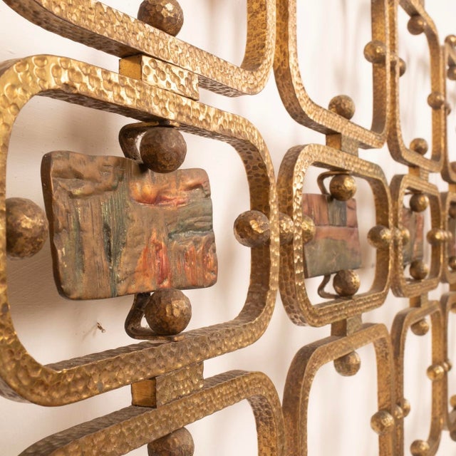 8605 Bed in Brass and Bronze by Osvaldo Borsani for Borsani Varedo, 1959 For Sale - Image 10 of 18