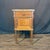 Brown French Louis XVI Revival Oak Marble Top Night Stands -a Pair For Sale - Image 8 of 12