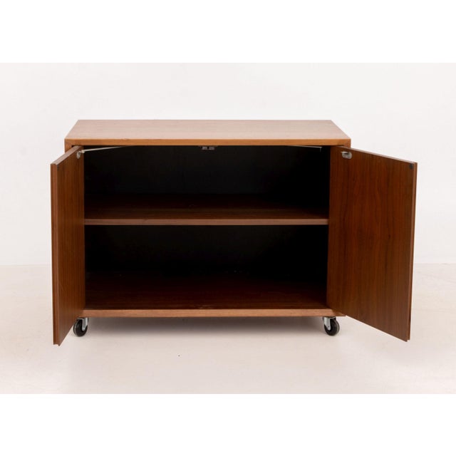 Danish Modern Teak Cabinet For Sale - Image 4 of 8