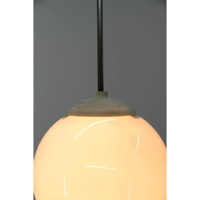 Mid-Century Industrial Pendant Lamp, 1960s For Sale - Image 4 of 8