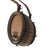 Early 20th Century Miniature Oak & Leather Casket Keg For Sale - Image 5 of 6