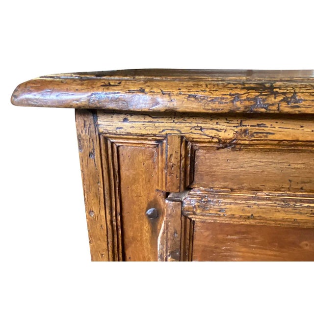 Wood Italian 17th Century Arte Populaire Commode For Sale - Image 7 of 12
