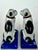 Chelsea Porcelain Pair of Porcelain Pug Dog Figurines on Cobalt Blue Bases, Late 19th Century For Sale - Image 4 of 18