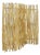 Decorative 3-Panel Room Divider in Wood Branches For Sale