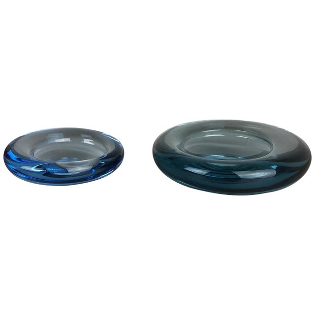 Glass Shell Bowl Elements by Per Lutken for Holmegaard, Denmark, 1960s, Set of 2 For Sale - Image 13 of 13