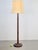 1930s Art Deco Asian Style Carved Wood Floor Lamp, 1930s For Sale - Image 5 of 15