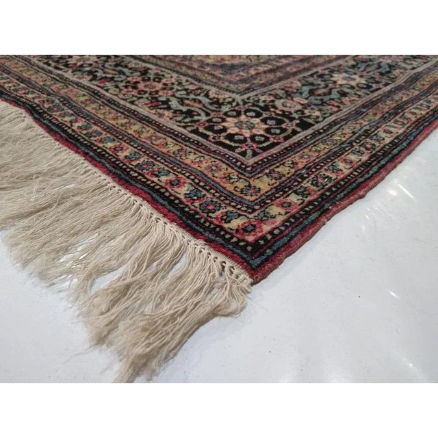 1950s Vintage Persian Tehran Rug For Sale In New York - Image 6 of 7