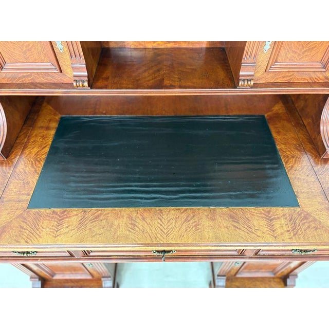 Antique Gründerzeit Writing Desk, 1880 For Sale - Image 15 of 18