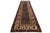 This handcrafted Kazak wool rug showcases a vibrant blue palette with delicate red, yellow, and beige accents. It is...