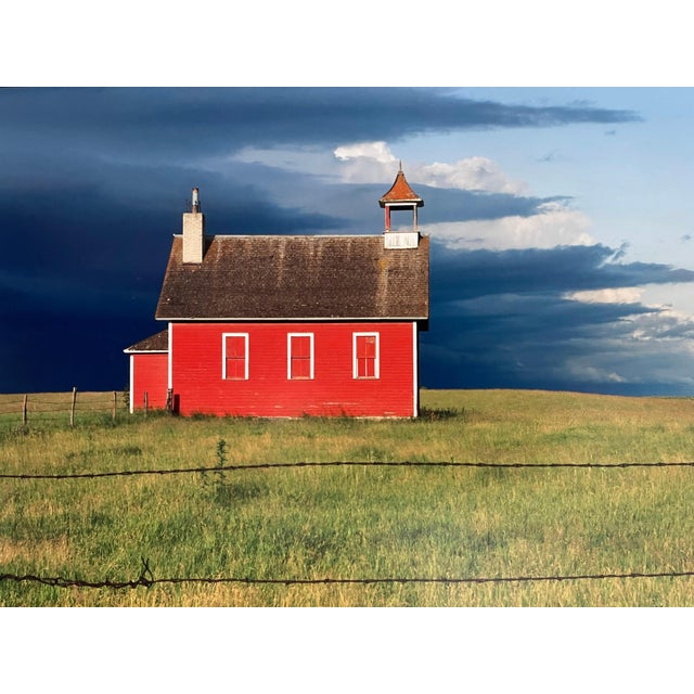 Maxwell Mackenzie, School, Summer Landscape, Large Panoramic Vintage Color Photograph Signed Photo, 1992 For Sale - Image 4 of 8